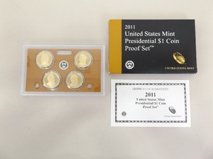 2011 US Uncirculated Presidential Dollar Proof Set