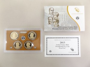 2013 US Uncirculated Presidential Dollar Proof Set