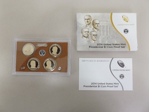 2014 US Uncirculated Presidential Dollar Proof Set