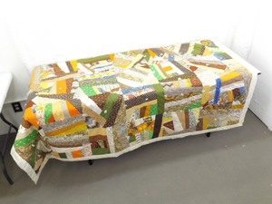 Vintage Hand Made Patchwork Quilt