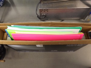 HUGE Lot of&nbspUnused&nbspColored Poster Sheets