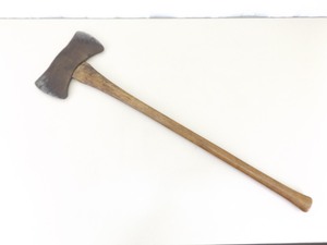 Vintage Kelly Works True Temper Vulcan Double Bit Axe wOriginal Handle