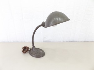 Vintage Working Cast Metal Desk Lamp