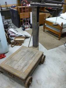 Antique Platform Scale
