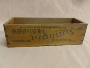 Vintage Cheese Box
