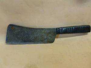 Vintage Cleaver Knife