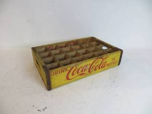 VINTAGE Coca-Cola Wooden Tray
