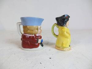 5 Toby Mug Style Pieces