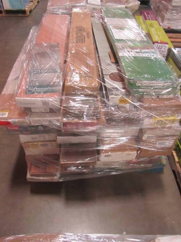 lot 166 image: MIXED PALLET OF FLOORING