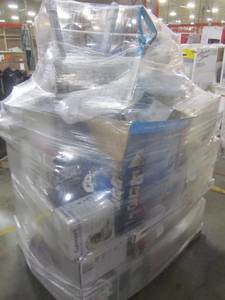 lot 32 image: WHOLESALE MIXED PALLET OF RETURNS - HOME DECOR AND GARAGE ITEMS