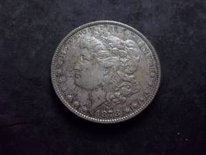 lot 3 image: 1878 Morgan Silver Dollar