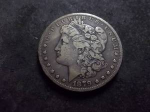 lot 6 image: 1879 S  Morgan Silver Dollar