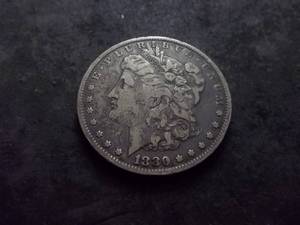lot 7 image: 1880 O Morgan Silver Dollar