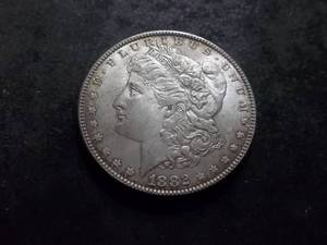 lot 12 image: 1882  Morgan Silver Dollar