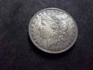 lot 13 image: 1882  Morgan Silver Dollar