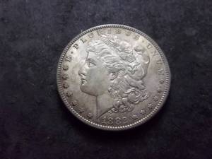lot 14 image: 1882 S Morgan Silver Dollar