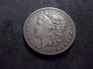 lot 15 image: 1882 S Morgan Silver Dollar
