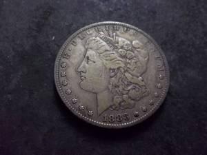 lot 17 image: 1883 Morgan Silver Dollar