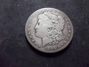 lot 35 image: 1896 S Morgan Silver Dollar