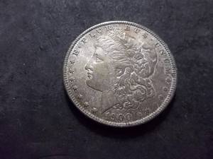lot 40 image: 1900 O  Morgan Silver Dollar