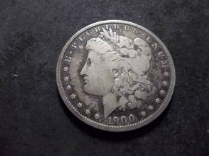 lot 41 image: 1900 O  Morgan Silver Dollar