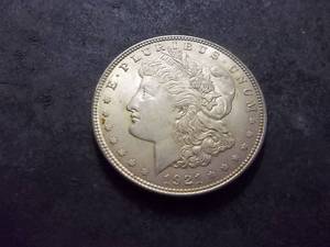 lot 42 image: 1921  Morgan Silver Dollar