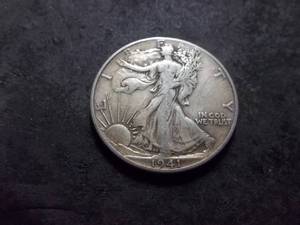 lot 47 image: 1941 Walker Half Dollar