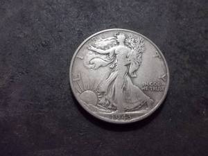 lot 50 image: 1943 Walker Half Dollar