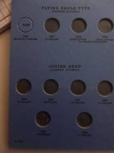 lot 109 image: Partial Collection Of Indian Head Cents With Coin Folder. 29 Coins 1879-1909