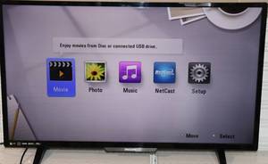 lot 8 image: Phillips 40PFL4901F7 B 40  LED SMART TV