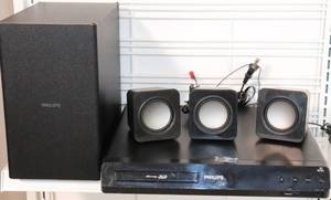 lot 33 image: Philips BLU RAY Surround Sound HT3541F7
