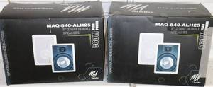 lot 66 image: (4) MA AUDIO 8 In-Wall Speakers New Open Box