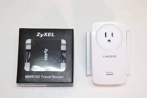 lot 79 image: Linksys RE6700 Wireless Extender & Zytel MWR102 Travel Router