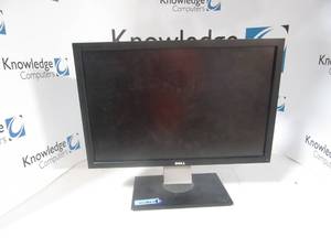 lot 68 image: Dell 24 inch LCD Monitor with adjustable stand