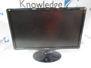 lot 70 image: ViewSonic 24 Inch LCD Monitor with Stand