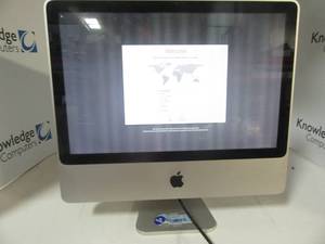 lot 77 image: APPLE All in One&nbspIntel Core 2 Duo E8135  2.40GHz
