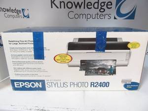 lot 88 image: New EPSON STYLUS PHOTO R2400 Ink Jet Photo Printer