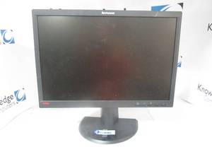 lot 98 image: Lenovo 22 Inch LCD Monitor, with adjustable stand