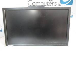 lot 106 image: 22 inch Lenovo LCD Monitor with built in camera