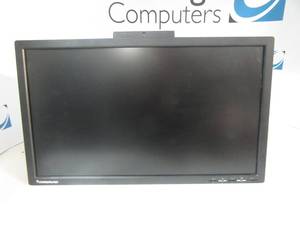 lot 107 image: 22 inch Lenovo LCD Monitor with built in camera