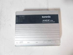 lot 14 image: Koranix JetbBox 4706 Industrial Mananged POE switch