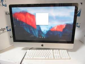 lot 25 image: Apple 27 Inch All in one wkeyboard 