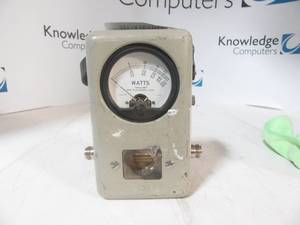 lot 52 image: THRULINE BIRD ELECTRIC CORP WATTS METER