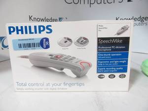 lot 55 image: New Phillips SpeechMike Pro