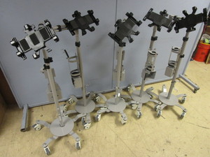 ERGOTECH VERSAFLEX ROLLING TABLET STANDS