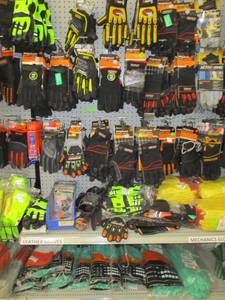 Leather & Rubber Gloves