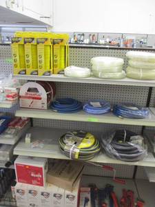 Misc Hose, Grease, Pipe wrenches