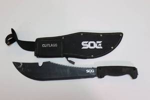 lot 20 image: SOGFARI Cutlass Bowie Knife 13 Blade