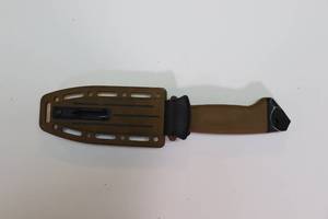 lot 23 image: Gerber Survival Knife w Hard Sheath & Knife Sharpener