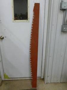 lot 7 image: Vintage Two Man Saw Blade